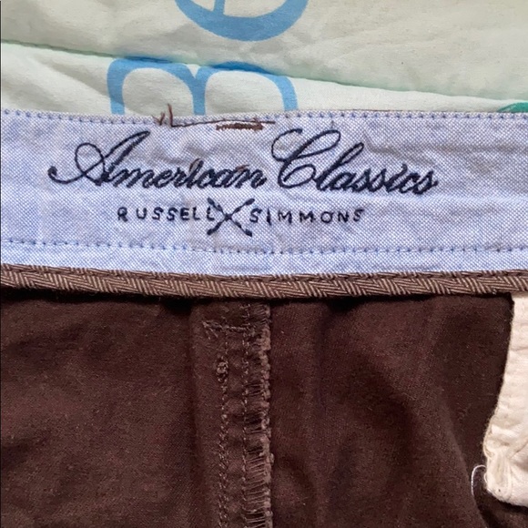 Men brown slacks - Picture 2 of 5